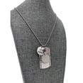 thumbnail image 4 of Pendant Liberty Nickel Dog Tag | Coin Necklace | My Hero and Flag Charms | Unisex Ball Chain, 4 of 8