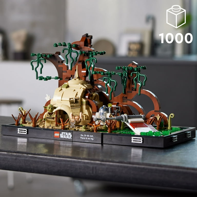 LEGO Star Wars : Diorama de l'entraînement Jedi de Dagobah