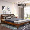 thumbnail image 5 of Acacia Emery Solid Wood Bed Frame With headboard King Caramel, 5 of 7