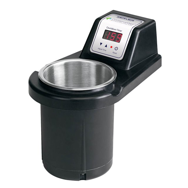 Server 87770 Puits de Cuvelage 1 Compartiment Chauffant avec Compte à Rebours, 120v