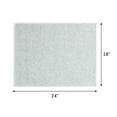 thumbnail image 6 of SussexHome 24 x 18 x 0.25 Inches Large Dish Drying Mat for Kitchen Counter - Super-Absorbent Washable Cotton Large Baby Bottle Dryer Pad - Highly Absorbent Ultra-Thin Dish Drying Pad, 6 of 7