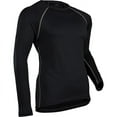 thumbnail image 4 of Coldpruf Quest Men's Crew Base Layer in Black - Size Medium, 4 of 6