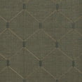 thumbnail image 4 of Plutus Slate Grey Kona Embroydery, Some Shine To This Pattern Luxury Throw Pillow - Double sided 20" x 36" King, 4 of 5