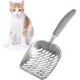 thumbnail image 2 of Pala de Metal para arena para gatos y perros, removedor de excrementos con mango largo para mascotas, 2 of 5