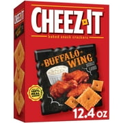 Cheez-It Buffalo Wing Cheese Crackers, Baked Snack Crackers, 12.4 oz