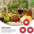 thumbnail image 3 of Mobutofu 24Pcs Bottle Sealing Gasket Plastic Round Seal for Fermentation Containers, 3 of 4