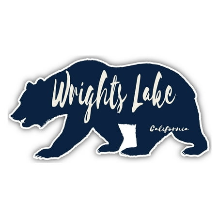 

Wrights Lake California Souvenir 3x1.5-Inch Fridge Magnet Bear Design