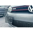 thumbnail image 3 of Extreme Online Store Replacement For 2010-2014 Volkswagen GTI MK6 | EOS Plate Version 2 Front Bumper Tow Hook License Plate Relocator Mount Bracket Tow-275-V2 (Full Size), 3 of 12