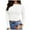 White, variant on Womens Long Sleeve t Shirts Womens Tops Womens Long Sleeve Stretch Crewneck Ribbed T Shirt Fitted Casual Basic Tops
