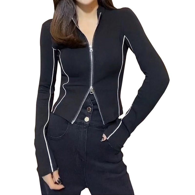 shirts with zippers for women