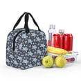 thumbnail image 6 of Lsque Turtle Pattern Lunch Bag Women/Men Insulated Lunch Box,Small Leakproof Cooler Food Lunch Containers Reusable High Capacity Lunch Tote Bags, 6 of 6