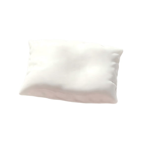 Soft Pillow Squishy Toy, Cute White Cushion Stress Ball Flour Filled Soft Dough, Slow Rising Fidget Toy, Anxiety Relief Stress Relief Sensory Toy for Kids Adults, Desk Decor Gift