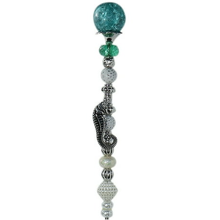 

Pgeraug Pendant Beaded Dream Garden Stakes Garden Decor Outdoor Gifts For Children Card Slot Blue