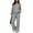 16#Gray, variant on 2 Piece Outfits Lounge Hoodie Cargo Pants Sweatsuit Sets Fall Fashion Clothes Airport Travel Pants Tracksuits Red L