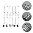thumbnail image 6 of Eease Heart Spoon Fork Stainless Steel Flatware Set for Home and Restaurant, 6 of 7