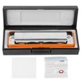 thumbnail image 2 of LHCER Harmonica, Orgue Buccal Professionnel Durable en Résine Abs Résistante à la Corrosion, pour Enfants Musical, 2 of 8