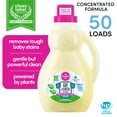 thumbnail image 2 of Detergente para ropa Dapple Baby Plant Powered 1,5 L (paquete de 2), 2 of 6