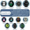 thumbnail image 4 of Fulsaxad No Gap 20mm Band Compatible with Samsung Galaxy Watch 6 5 4 Band 40mm 44mm, Watch 5 Pro Band 45mm/Watch 4 6 Classic 42mm 46mm 43mm 47mm, 20mm Soft Silicone Sport Bands for Women Men, 4 of 15