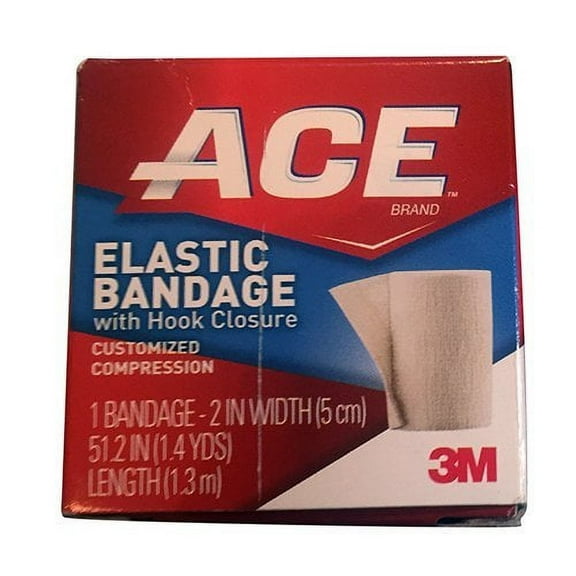 Ace Elastic Bandage W/ Hook Closure Customized Compression, 1Ct, 6-Pack