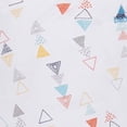 thumbnail image 3 of HALO Sleepsack Swaddle, 100 percent cotton, Multi Triangle, Unisex, Small, 3-6 Months, 3 of 7