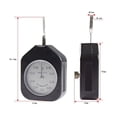 thumbnail image 5 of Double Pointer Tensionmeter Dial Tension Meter Gram Force Gauge 100-500-100g, 5 of 5