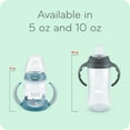 thumbnail image 5 of NUK Large Learner Tritan Cup, Soft Spout, 10 Ounce, Gray Star, 1 Count, 5 of 8