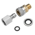 thumbnail image 1 of Adaptador de acoplador de liberación rápida para manguera de carga de llenado de 1/8 BSP, 1 of 5