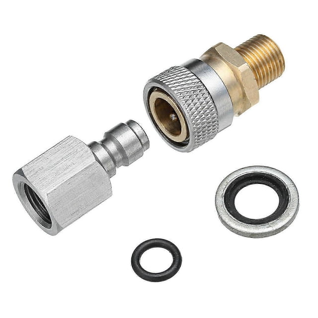 Adaptador de acoplador de liberación rápida para manguera de carga de llenado de 1/8 BSP