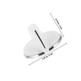 thumbnail image 2 of AURARMLET 2Pcs Dryer Timer Knobs Replacement White Plastic Washer Control Range Knobs, 2 of 8