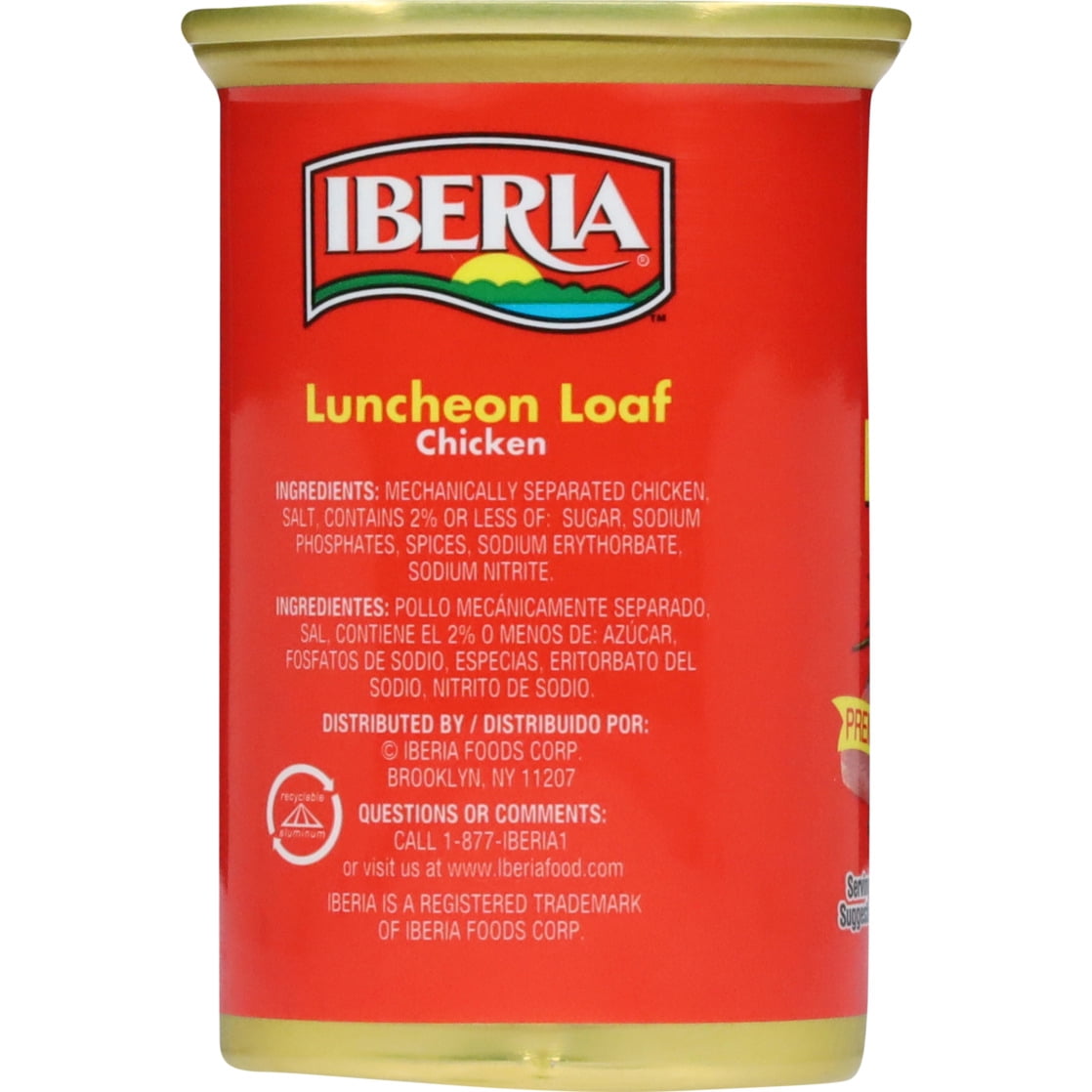 Iberia Chicken Luncheon Loaf 12 oz