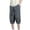 Dark Gray, variant on Goodtrade8 Summer Shorts for Men Below the Knee Pocket Outwear Solid Color Drawstring Loose Lightweight Casual Mens Shorts