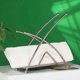 thumbnail image 5 of Standing Metal Tissue Holder Geometric Heavy Duty Iron Dining Table Paper Towel Napkin Clip Dispense, 5 of 5