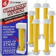 thumbnail image 1 of Trampas para moscas BugBane, 6 unidades, súper adhesivas, para interior y exterior, 1 of 8