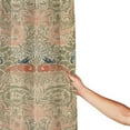 thumbnail image 6 of Victorian William Morris Original Design Vintage Shower Curtain Furniture Bathroom Fabric Decorations Washable Shower Curtain with Hooks, 6 of 7