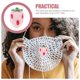thumbnail image 3 of 10 unids encantadora forma de fresa fieltro fieltro artesanía hecha a mano artesanías DIY DIY Decors, 3 of 5