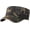 Camo Green, variant on Military Army Flat Top Hat Adjustable Cadet Cap Unisex Adult Retro Baseball Hat Washed Cotton Sun Caps Retro Green