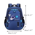 thumbnail image 5 of Cartoon Print Back to School Backpack Large Capacity School Backpack Bookbag for Students Lightweight Casual Commuter Daypack with Spacious Compartments for Daily Travel & Campus Use, 5 of 9