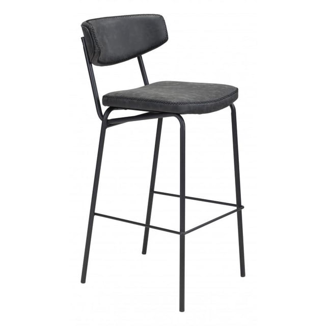 Banco de Bar Kessa Muebles Sharon Negro
