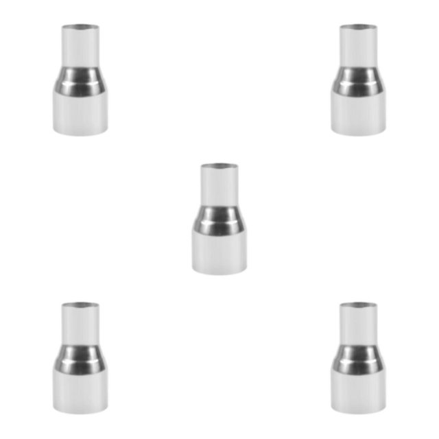 Youkk Universal Exhaust Pipe Easy To Install High Performance Stainless Steel Connector Pipe Powerful Pipe Tube Adapter 51MM-76MM 5Set
