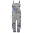 thumbnail image 3 of Gzbliryd Cute Summer Outfits Crew Neck Rompers Summer Romper for Boys Girls Summer Rompers for Girls 2026 (Grey,5-6 Years), 3 of 3