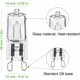 thumbnail image 2 of G9 40W Oven Bulb 300°C Tolerance, G9 Dimmable Halogen Bulb Warm White, G9 Capsule Filament Bulbs 480LM 230V Pack of 10, 2 of 4