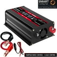 thumbnail image 3 of 4000W Peak Power Modified Sine Inverter Display 300W Rated Power Inverter DC to AC Converter High Frequency Car Power Inverter with 2 USB Port AC Socket, 3 of 7
