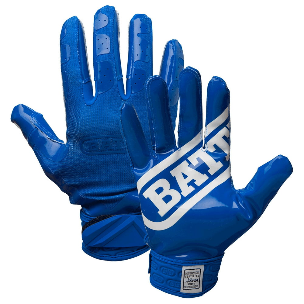 Battle Sports Science Solid Color Football Gloves