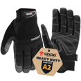 thumbnail image 1 of Guantes de trabajo Cestus HandMax Series Heavy Duty para hombre, color negro, 1 of 6