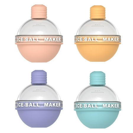 

Ice Ball Maker Stencil Silicone with Lid Reusable Detachable for Home Use