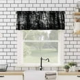 thumbnail image 3 of Gothic Forest Valance Curtains,Foggy Mysterious Ghost Forest Drapes Valance for Kitchen Bedroom Living Room,54x18 in, 3 of 6