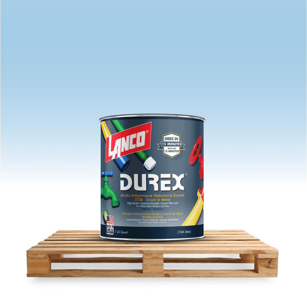 Lanco Durex Gloss White Finish, 1 Quart