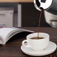 thumbnail image 4 of ENJOYW Multi-function Stainless Steel Coffee Pot Mocha Cafe Latte Stovetop Percolator Coffee Pot, 4 of 6