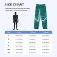 thumbnail image 4 of Picia ECG Wave Mens Soft Woven Cotton Elastic Waistband Sleep Pajama Pant Lounge Sleep Pant With Pockets And Drawstring-XX-Large, 4 of 9