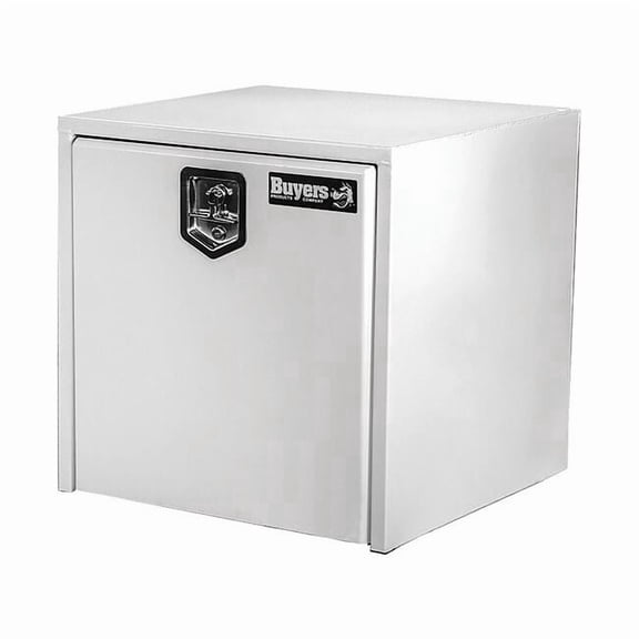 Buyers Products White Steel Underbody Box,24X24X24 1704400
